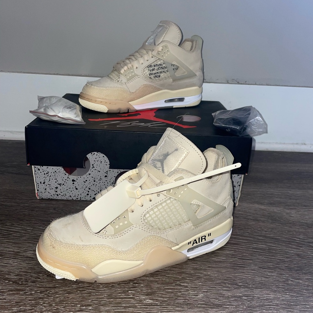 Air Jordan 4 x Off-White ‘Sail’